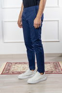 Pantalone chino uomo Briatore in cotone gabardine – slim fit