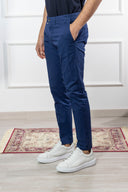 Pantalone chino uomo Briatore in cotone gabardine – slim fit