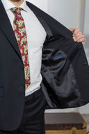 Abito uomo sartoriale drop 6 2 bottoni in pura lana Super 100’s Angelico - regular fit | Made in Italy