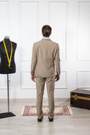 Abito doppiopetto uomo sartoriale drop 6 in lana tropical wall street - regular fit | Made in Italy