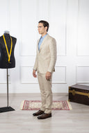 Abito uomo sartoriale drop 6 in puro lino - regular fit | Made in Italy