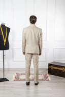 Abito uomo sartoriale drop 6 in puro lino - regular fit | Made in Italy