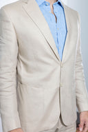 Abito uomo sartoriale drop 6 in puro lino - regular fit | Made in Italy