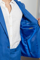 Abito uomo sartoriale drop 6 in puro lino - regular fit | Made in Italy