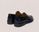 Mocassino uomo in pelle abrasivata con suola in cuoio – Made in Italy | Antica Sartoria Napoletana