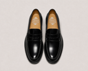 Mocassino uomo in pelle abrasivata con suola in cuoio – Made in Italy | Antica Sartoria Napoletana
