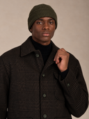 Cappotto Uomo in Misto Lana a Quadri
