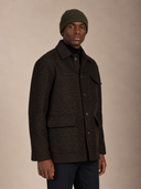 Cappotto Uomo in Misto Lana a Quadri