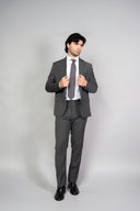 Abito uomo sartoriale drop 6 in pura lana tinta unita - regular fit | Made in Italy