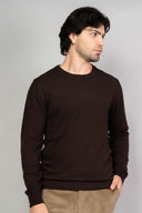 Maglia uomo girocollo in lana e cashmere