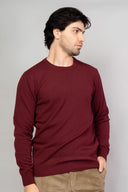 Maglia uomo girocollo in lana e cashmere