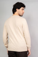 Maglia uomo girocollo in lana e cashmere