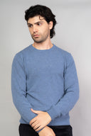 Maglia uomo girocollo in lana e cashmere