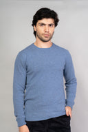 Maglia uomo girocollo in lana e cashmere