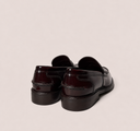 Mocassino uomo in pelle abrasivata con suola in cuoio – Made in Italy | Antica Sartoria Napoletana