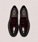 Mocassino uomo in pelle abrasivata con suola in cuoio – Made in Italy | Antica Sartoria Napoletana