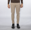 Pantalone chino uomo in raso di cotone stretch – slim fit