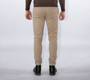 Pantalone chino uomo in raso di cotone stretch – slim fit