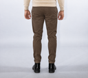 Pantalone chino uomo in raso di cotone stretch – slim fit