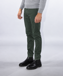 Pantalone chino uomo in raso di cotone stretch – slim fit