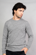Maglia uomo girocollo in lana e cashmere