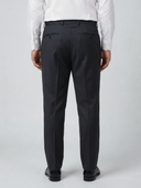 Pantalone sartoriale uomo in fresco lana Tasmania con pinces drop 0 - oversize fit