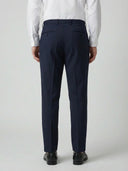 Pantalone sartoriale uomo in fresco lana Tasmania con pinces drop 0 - oversize fit