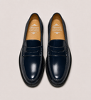 Mocassino uomo in pelle abrasivata con suola in cuoio – Made in Italy | Antica Sartoria Napoletana